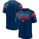 Houston Texans Fanatics Branded Navy Home Stretch Team Men's T-Shirt,baseball caps,new era cap wholesale,wholesale hats